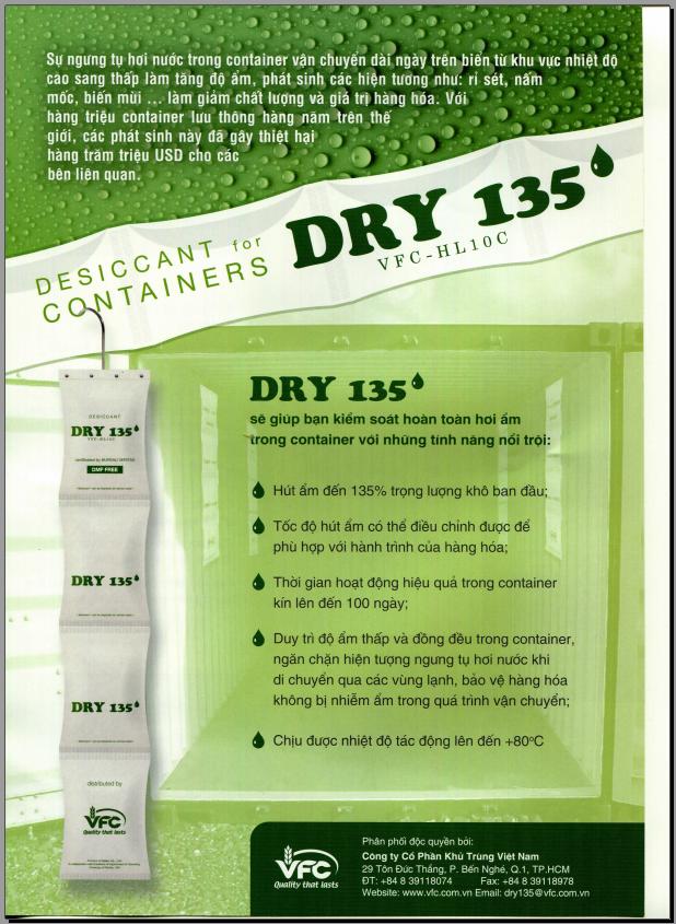 Brochure hút ẩm Dry 135